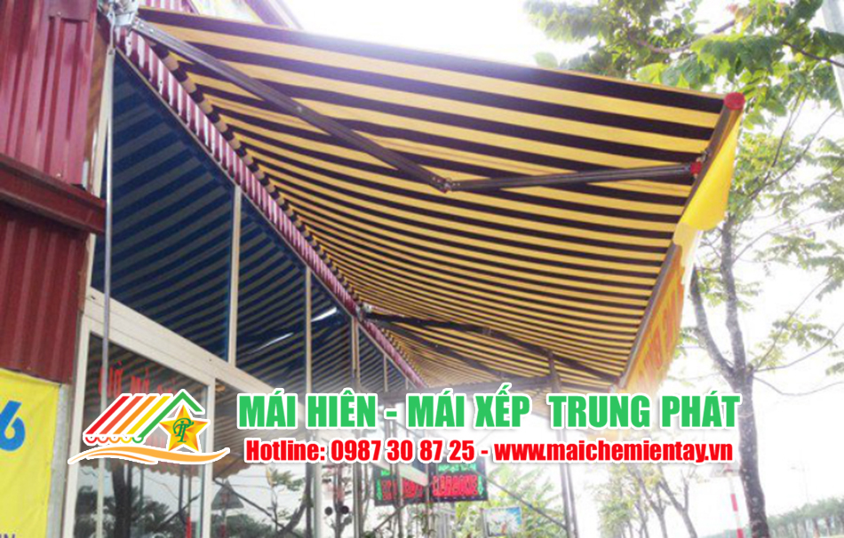 Lắp đặt Mái hiên di động